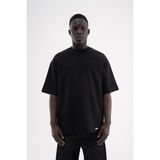 Machinist Erkek Basic Interlok Relaxed Tişört Siyah - XL