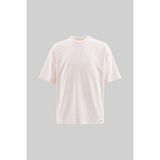 Machinist Erkek Basic Pamuklu Oversize Tişört Açık Pembe - Light Pink