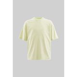 Machinist Erkek Basic Pamuklu Oversize Tişört Yeşil - Green