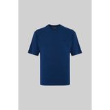 Machinist Erkek Basic Relaxed Ince Pamuklu Indigo Tişört - İndigo