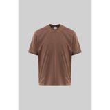 Machinist Erkek Basic Relaxed Ince Pamuklu Kakao Tişört - XL