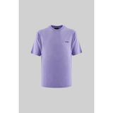 Machinist Erkek Basic Relaxed Ince Pamuklu Lila Tişört - XL