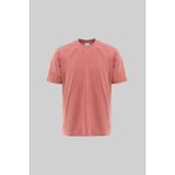 Machinist Erkek Basic Relaxed Ince Pamuklu Tişört Mercan - 2XL
