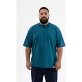 Machinist Erkek Büyük Beden Basic Tişört Koyu Petrol - 4XL