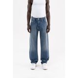 Machinist Erkek Distressed Effected Baggy Jean Pantolon Mavi - Blue - 34