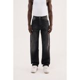 Machinist Erkek Distressed Effected Baggy Jean Pantolon Siyah - Black - 34