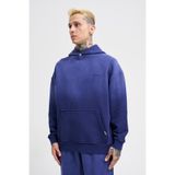 Machinist Erkek Gradient Yıkamalı Kapüşonlu Sweatshirt Gece Mavisi