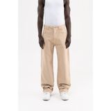 Machinist Erkek Jakarlı Baggy Jean Pantolon Bej - BEIGE - XL
