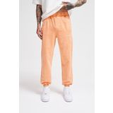 Machinist Erkek Luxury Basic Yıkamalı Jogger Eşofman Altı Orange Spotted