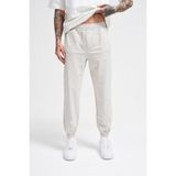Machinist Erkek Luxury Basic Yıkamalı Jogger Eşofman Altı Soft Beıge Spotted