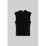 Machinist Erkek Önü Dikiş Detaylı Oversize Atlet Siyah - Dark Black
