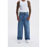 Machinist Erkek Oversize Baggy Jean Pantolon Açık Mavi - Soft blue