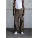 Machinist Erkek Oversize Baggy Jean Pantolon Haki
