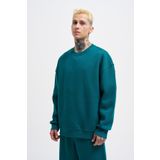 Machinist Erkek Oversize Basic Sweatshirt Oıl Green