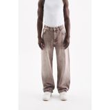 Machinist Erkek Relaxed Baggy Jean Pantolon Açık Kahverengi