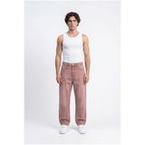 Machinist Erkek Relaxed Baggy Jean Pantolon Vişne
