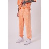 Machinist Erkek Relaxed Yıkamalı Orange Spotted Eşofman Altı
