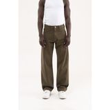 Machinist Erkek Soft Surfaced Baggy Relaxed Jean Pantolon Haki - Khaki - 32