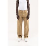 Machinist Erkek Soft Surfaced Baggy Relaxed Jean Pantolon Kahverengi - 30
