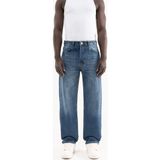 Machinist Erkek Straight Fit Jean Pantolon Mavi - Blue - 33