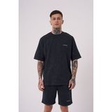 Machinist Erkek Yıkamalı Relaxed Tişört Antrasit - Asphalt Cloudy - XL