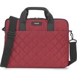 Mack Iksy MCC-902 Laptop Çantası, Erkekler ve Kadınlar Için Profesyonel Bilgisayar Çantası, 13,3 Inç - 14.1 Inç Notebook Çantası, Evrak Çantası, Kırmızı - Option-1 - 001-Renkli