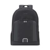Mack Luna Eco MCE-1211 Çevre Dostu Reflektörlü Laptop Sırt Çantası, Seyahat Sırt Çantası, MacBook Sırt Çantası, Erkek Kadın 14.1 inç Bilgisayar Çantası, Siyah