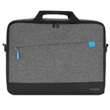 MACK Unicity MCC-604 Laptop Çantası, Erkekler ve Kadınlar için Profesyonel Bilgisayar Çantası 15.6 inç, Notebook Çantası, Evrak Çantası, Gri