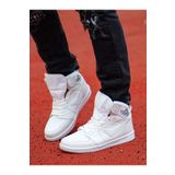 mackrock sports Beyaz Bağcıklı Günlük Unisex Genç Sneaker Rahat Spor Ayakkabı