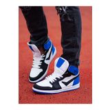 mackrock sports Saks Mavi Bağcıklı Günlük Unisex Genç Sneaker Rahat Spor Ayakkabı