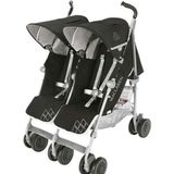 Maclaren Twin Techno Black İkiz Bebek Arabası