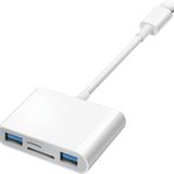 Mac/MacBook/iPad/iPhone 15 için USB C SD Kart Okuyucu, Çift USB Bağlantı Noktalı WNXSLOAD Micro SD Kart Okuyucu, Kamera Hafıza Kartı için Kart Okuyucu, USB C Cihazları için Mikro SD Kart Adaptörü