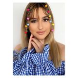 MAC&MOS Renkli Saç Örgü Boncuğu 12 Adet