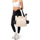 Maco Collection Mat Bölmeli Yoga ve Pilates Spor Çantası - 234-Krem