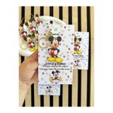macra world Mickey Mouse Temalı Bebek / Çocuk / Doğum Günü Hediye Anahtarlık 10'lu Paket