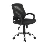 Macro Fileli Büro Sandalyesi, Siyah