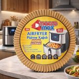 Macro Max Airfryer Pişirme Kağıdı, Yağ Geçirmez, Yapışmaz, Tek Kullanımlık, 20 Adet, 16x16 cm