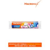 Macro Max Büzgülü Manolya Kokulu Çöp Torbası Büyük Boy Kokulu Çöp Poşeti