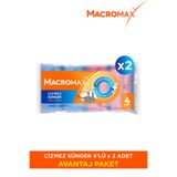 MACRO MAX Çizmez Bulaşık Süngeri Hassas Yüzey 8 Adet Paket