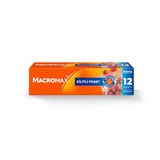 Macro Max Fermuarlı Kilitli Poşet 12 Adet (20x25 cm), Çok Kez Aç Kapa Pratik Saklama Poşeti