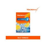 Macro Max Kilitli Sistem Buz Torbası 180 Adet Buz Küpü, Sızdırmaz Pratik Kullan-At Buz Kalıbı Poşeti