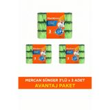 MACRO MAX Mercan Bulaşık Süngeri Bol Köpüklü 9 Adet Paket Avantaj Paket