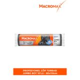 MACRO MAX Profesyonel Çöp Torbası Jumbo Boy Dayanıklı Atık Toplama Poşeti