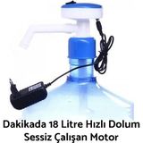 Macro Star Elektrikli Damacana Su Pompası Adaptörlü Plastik 19 Litre Standart Damacana Uyumlu Yerli Ürün 2 Yıl Garantili