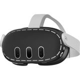 Macrobot Ön Yüz Koruyucu Kılıf Siyah Renk ile Meta Quest 3 Uyumlu Yüksek Kaliteli Silikon