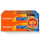 Macromax Buzdolabı Poşetı (3+1) Orta Boy 80'Li (8'Li Paket)