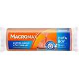Macromax Extra Güçlü Çöp Torbası Orta Boy 15'Li 2 Adet