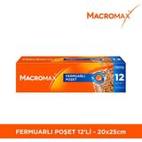 Macromax Fermuar'lı Buzdolabı Poşeti