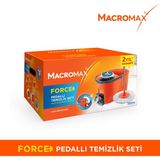 Macromax Force Pedallı Temizlik Seti %100 Mikrofiber 16 Litre Hızlı Kuruma Özelliği ile