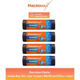 Macromax Master Çöp Torbası Jumbo Boy 10'lu x 4 Adet
